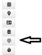 podcast chunk icon on the backend of the cms